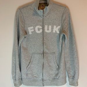 FCUK zip up hoodie